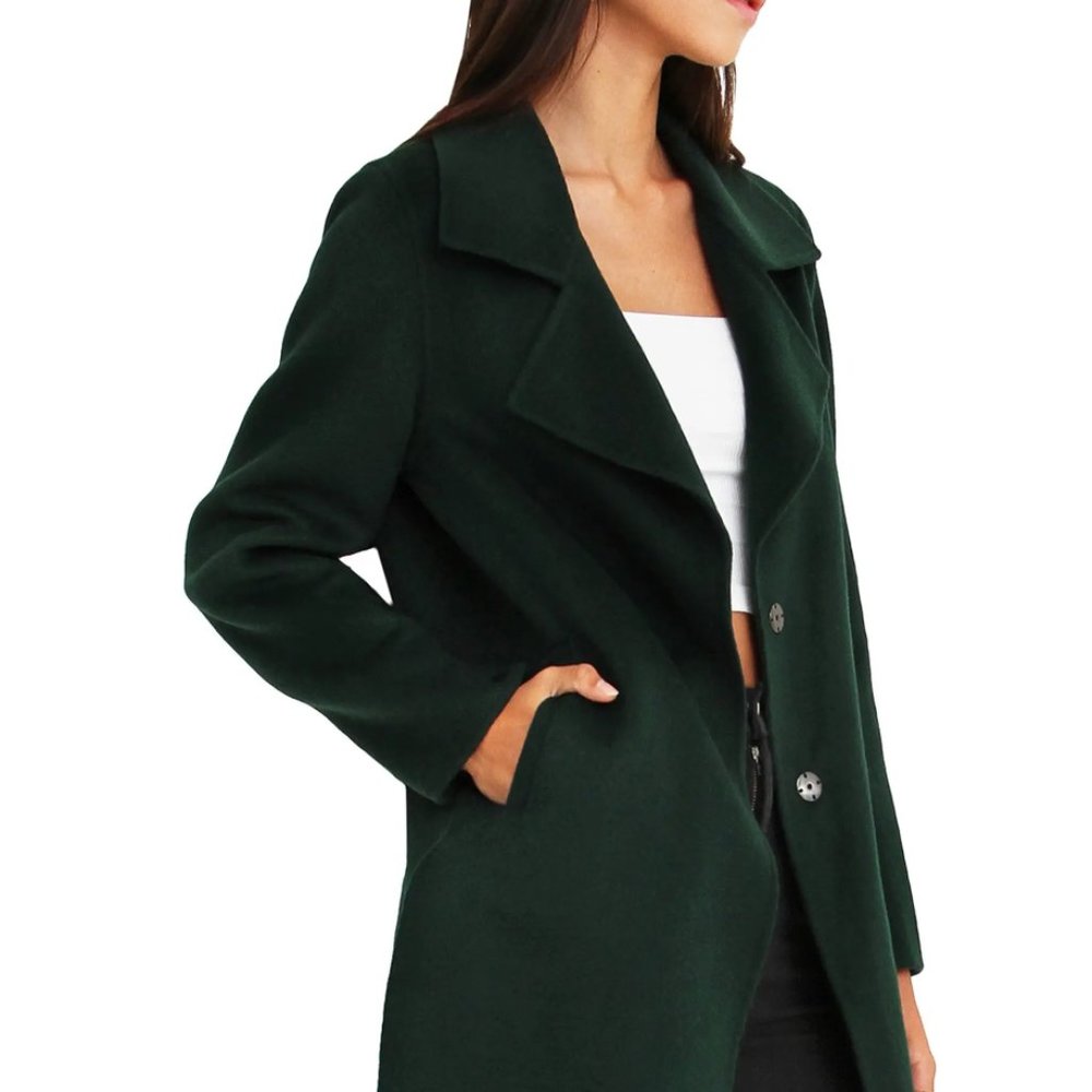 🦋$22🦋 BELLE AND BLOOM Nordstrom Ex-Boyfriend Wool Blend Oversized Jacket
